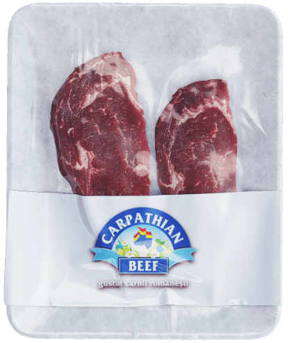 Vrăbioară de vită dezosată, felitată în ATM și în vacuum